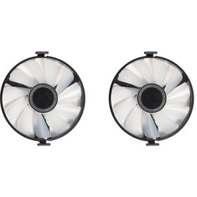 Resim Xfx Fdc10u12s9-c Soğutucu Fan Xfx Rx 470 480 580 Rx580 Rx480 Rx470 Crimson Edition Görüntü Kartı Soğutma Fanı, 2 Paket İçin Değiştirin 