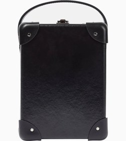 Resim Centenary El İşçiliği Deri Detaylı Lüks Saat Kutusu Siyah - Siyah 