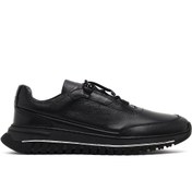 Resim Derimod Erkek Siyah Bağcıklı Kalın Tabanlı Deri Casual Sneaker 25WFD622318 