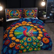 Resim 2/3 Parça Meksika Tavus Kuşu Desenli Nevresim Takımı, 1 Nevresim + 1/2 Yastık Kılıfı (İç Dolgu Yok), Ev ve Yurt için Tüm Mevsim Yüksek Çözünürlüklü Baskı, Yurt Odası Temel Eşyaları, Dekoratif Yatak Örtüsü, Canlı Baskı, Yumuşak Kumaş, Yatak Örtüsü Takımı, Ev Dekorasyon Ürünleri 