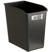 Resim Yuntech01 Ofis Ve Ev İçin Dik Konulabilir 7.7l Hacimli Dikdörtgen Şekilli Kapaklı Olmayan Dayanıklı Plastik Çöp Sepeti 