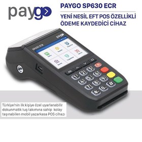 Resim Paygo SP630 ECR Yeni Nesil Mobil Pos Yazar Kasa 