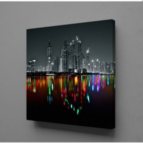 Resim Gecenin Yansıması Kanvas Tablo 