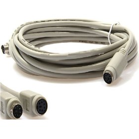 Resim Platoon PLH-126 Ps/2 Klavye-Mouse İçin Dişi Erkek Uzatma Kablosu 3 m 