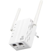 Resim 300mbps Wifi Genişletici, İki Ağ Portu, Kablosuz Sinyal Güçlendirici, Ev/ofis İçin, 220v Avrupa Standartı Wd-r610u 