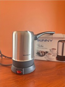 Resim Sunny Pasha Elektrikli Çelik Kahve Cezvesi 