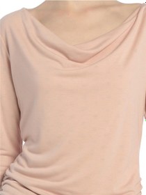 Resim Bulalgiy Kadın Gül Kurusu Travel Tshirt - Bga103559 Gül Kurusu 