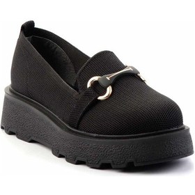 Resim Bambi Siyah Kadın Espadril K01327058882 Siyah 