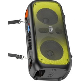 Resim Hoco BS54 Party Çift Mikrofonlu Bluetooth Rgb Kablosuz Hoparlör - Siyah 