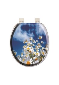 Resim Softy Classic Desenli Yumuşak Klozet Kapağı Beyaz 8691580104152 