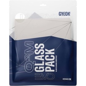 Resim Genel Markalar GYEON Q²M GlassPack EVO Cam Yüzey Temizlik ve Silme Mikrofiber Bezi Seti 2'lü Paket 40x40 cm 