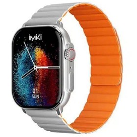 Resim Imiki SF1 Akıllı Saat Silver Orange (Xiaomi Ekosistem) 