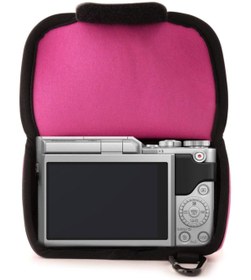 Resim MegaGear Panasonic Lumix DMC-GX85, GX80 Neopren Kamera Kılıfı 