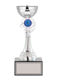 Resim Odak Kupa - Small Kupalar - S-011 B - 24 Cm Altın - Beyaz 
