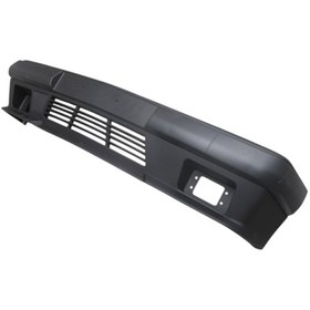 Resim BZT Mercedes E Class- W124- 85/93; Ön Tampon Siyah (Bandli/Çeki Demir Kapaklı) A1248800540S1 