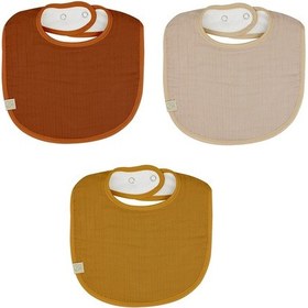 Resim Bistyle 3'lü Müslin Bebek Mama Önlüğü 0-18 Ay 20000 