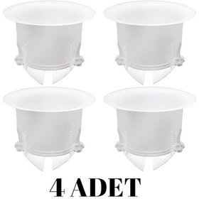 Resim 4 Adet Koku Önleyici Wc-matik Sessiz Wc Tuvalet Kapağı 