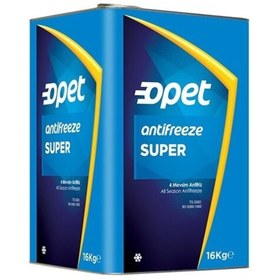 Resim Opet 4 Mevsim Antifriz Super 16 Kg Teneke 