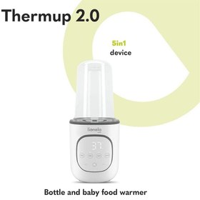 Resim Thermup 2.0 Biberon Isıtıcı, 5'i 1 Arada, Sıvı ve Mama Isıtma, Sterilizasyon, BPA İçermez 