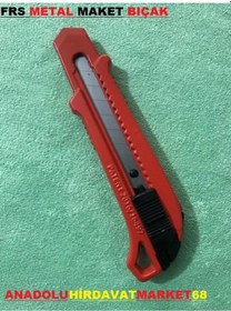 Resim Frs Lüx Maket Bıçağı Falçata Metal 1 Büyük Maket Bıçak 