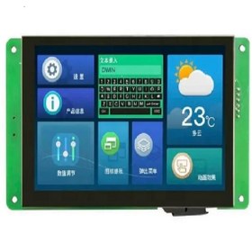 Resim DWIN 5 Inçh Hmı Dokunmatik Kapasitif Lcd 