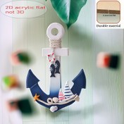 Resim Yelkenli ve Denizyıldızı Detaylı Ahşap Okyanus Tarzı Aksesuar - Mükemmel Denizcilik Temalı Oda Dekorasyonu, Ev Dekoru, Duvar Asma Heykeli, 2D Düz 