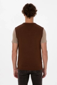 Resim U.s. Polo Assn. Erkek Kahverengi Süveter 50318158-vr029 Kahverengi 