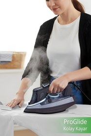 Resim Kiwi Buharlı Ütü 3200 Watt Seramik Taban Sürekli ve Şok Buhar Akıllı Otomatik Kapanma Ksı-6357 