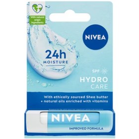 Resim Nivea Hydro Care Dudak Bakım Kremi 4,8 gr 