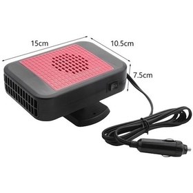 Resim Novahub 12v 200w Oto Isıtıcı Fanı, Buğu Çözücü Isıtıcı Kurutucu, Isıtma Soğutma Kırmızı Yurt Dışından 
