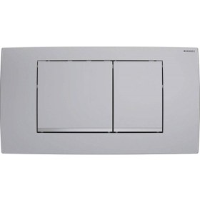 Resim Geberıt Kumanda Kapağı Çiftli Mat Krom 115.899.kn.1 Krom 