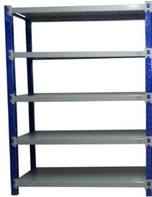 Resim Mekoraf Depo Raf 5 Katlı 2 Metre Boy 60 Cm Derinlik 165cm En 1105SA 