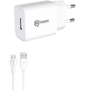 Resim İntouch Smarty Mini 2.1 A Usb Şarj Adaptörü Ve Micro Kablo 