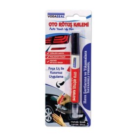 Resim Aylina Mey Ithalat® Vodaseal Oto Rötuş Kalemi Metalik Siyah 5 ml 