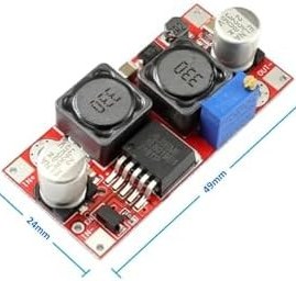 Resim Xl6019 Ayarlı Güç Kaynağı Modülü 3a 30v Otomatik Ayarlanabilir Voltaj Yükseltici Düşürücü DVM.101.173 