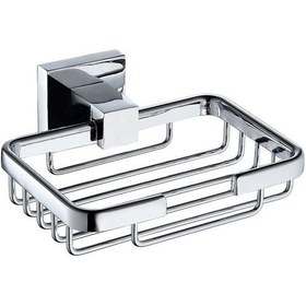 Resim Fause Kare Sabunluk Tetra Krom 