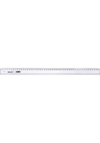 Resim 50 Cm Şeffaf Plastik Cetvel Çok Renkli 