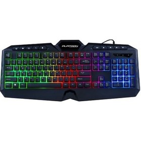 Resim Platoon PL-479 Kablolu RGB Oyuncu Klavye 
