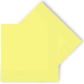 Resim Makaron Peçete Sarı 16'lı 