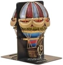 Resim Retro Metal Balon Kitap Tutucu | Renkli Dekoratif Kitap Stop 18x13x19 CM 