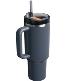 Resim Stanley The Quencher Flowstate Tumbler Pipetli Termos Bardak 1,18l Lacivert 