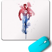 Resim Kendim Seçtim Superman Super Man Watercolor Mouse Pad 