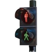 Resim Power Ledli Yaya Sinyal Verici, Trafik Lambası 200 mm 