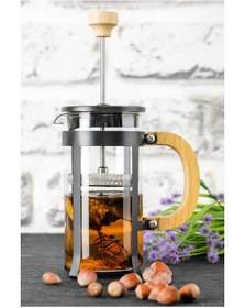 Resim shopwave Lüx Cam 350 ml French Press Siyah 