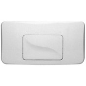 Resim Vitra 790-5085 Tek Basmalı Kumanda Paneli. Mat Krom 