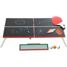 Resim Ahşap Çocuk Yazı Tahtası, Mini Masa Tenisi Masası, Aktivite Masas 