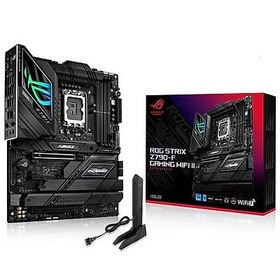 Resim ASUS MB ROG STRIX Z790-F GAMING WIFI II INTEL Z790 LGA1700 DDR5 8000 DP HDMI 5x M2 USB3.2 WiFi 7 + BT AURA RGB 2.5Gbit LAN ATX 192GB kadar ram desteği ASUS Q-Design 