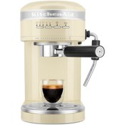 Resim Kitchenaid 5KES6503EAC Artisan Proline Krem Espresso Makinesi 