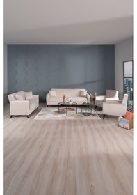 Resim Kilim Mobilya Dove Yüksek Ayaklı 3 2 B B Koltuk Takımı Krem 
