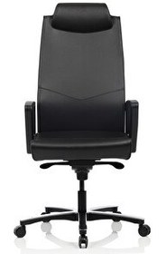Resim Bürosit Legend 9 Başlıklı Siyah Yönetici Koltuğu 
